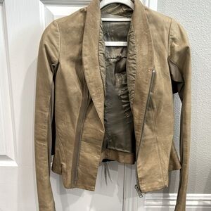 Rick Owen’s Leather Jacket